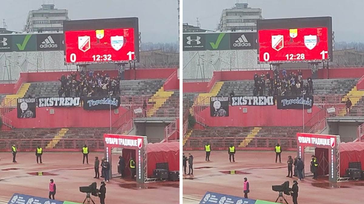  navijaci novog pazara skandiraju ovo je turska u novom sadu 