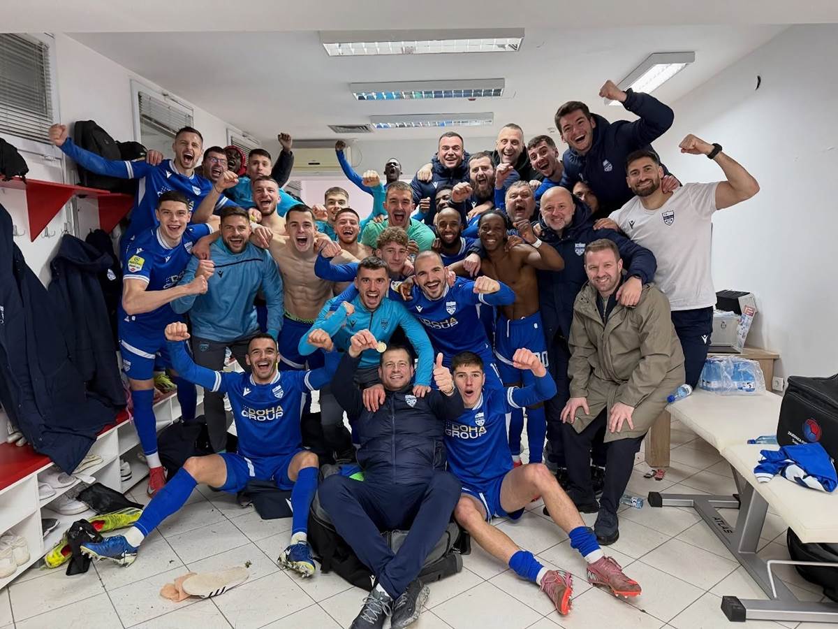  Slavlje u Novom Pazaru nakon pobjede nad Vojvodinom 