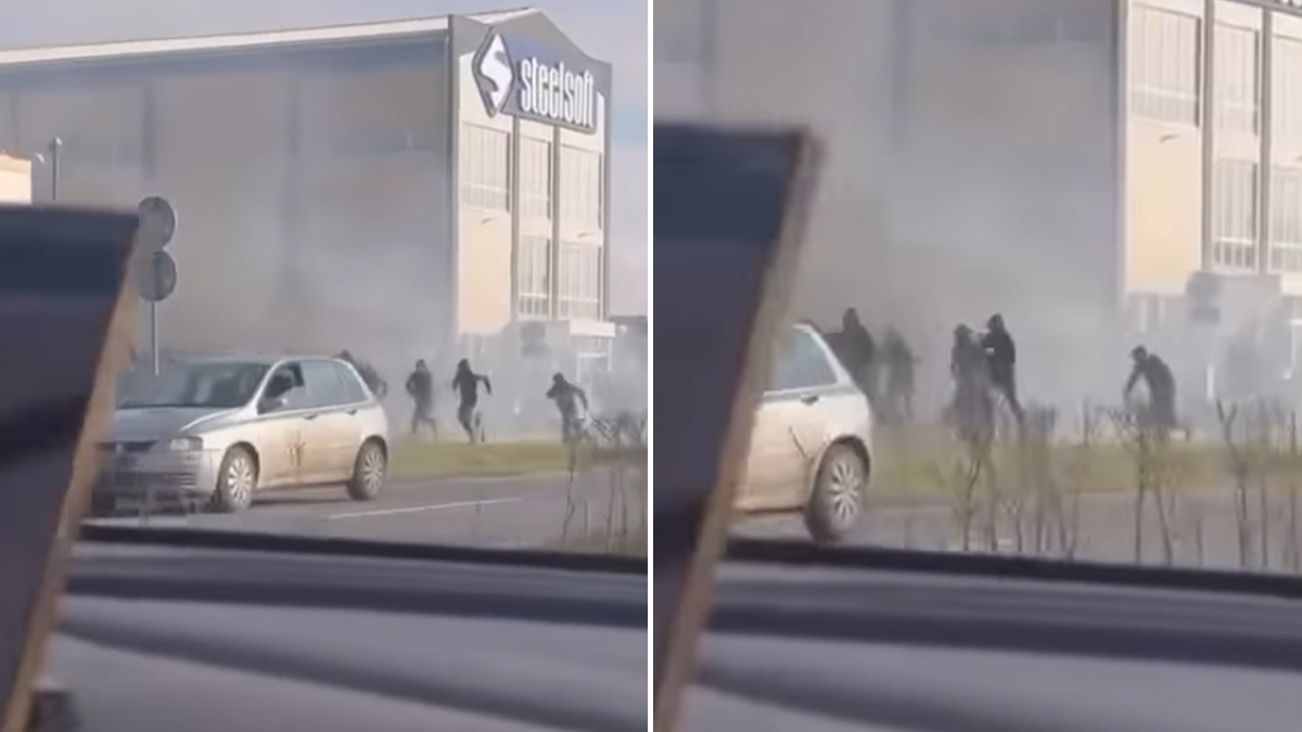  Navijačka tuča u Novom Sadu 