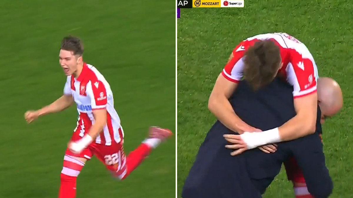  Vasilije Kostov dao gol za Crvenu zvezdu protiv Partizana 