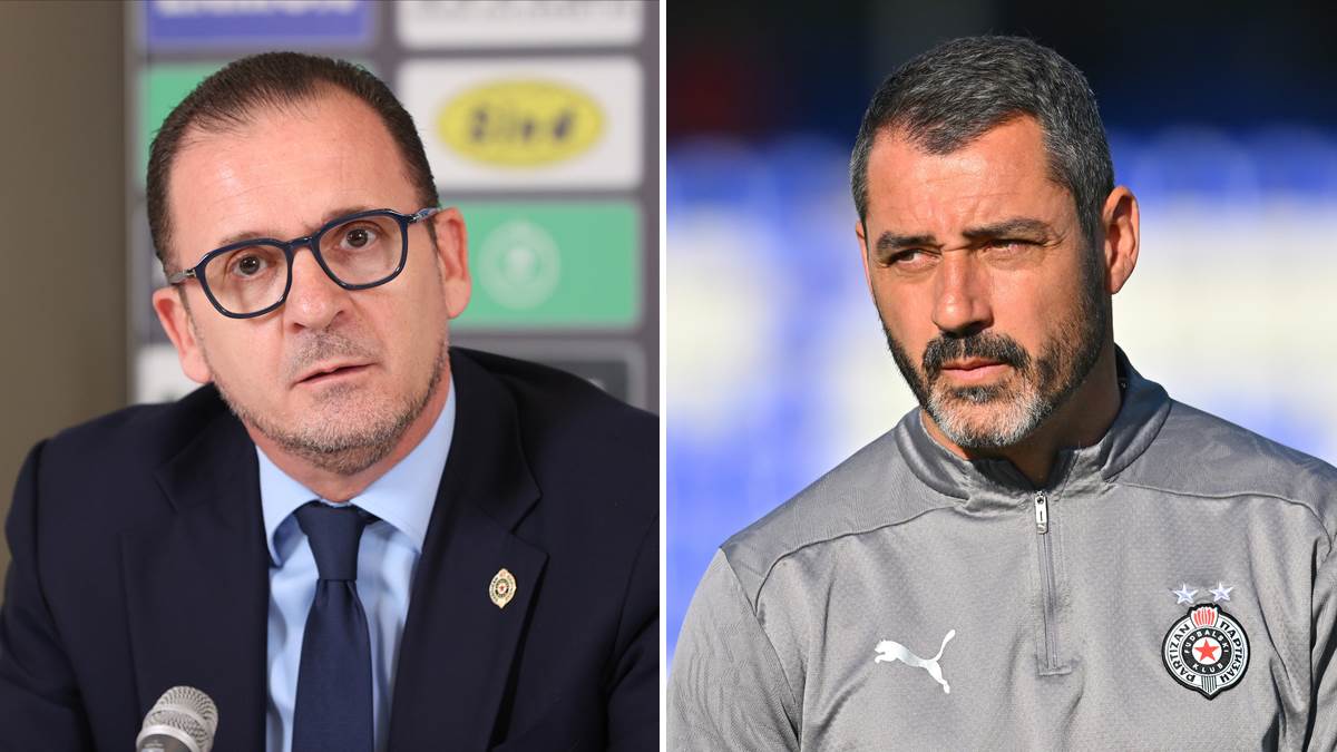  Sestrić Predraga Mijatovića trener Partizana  