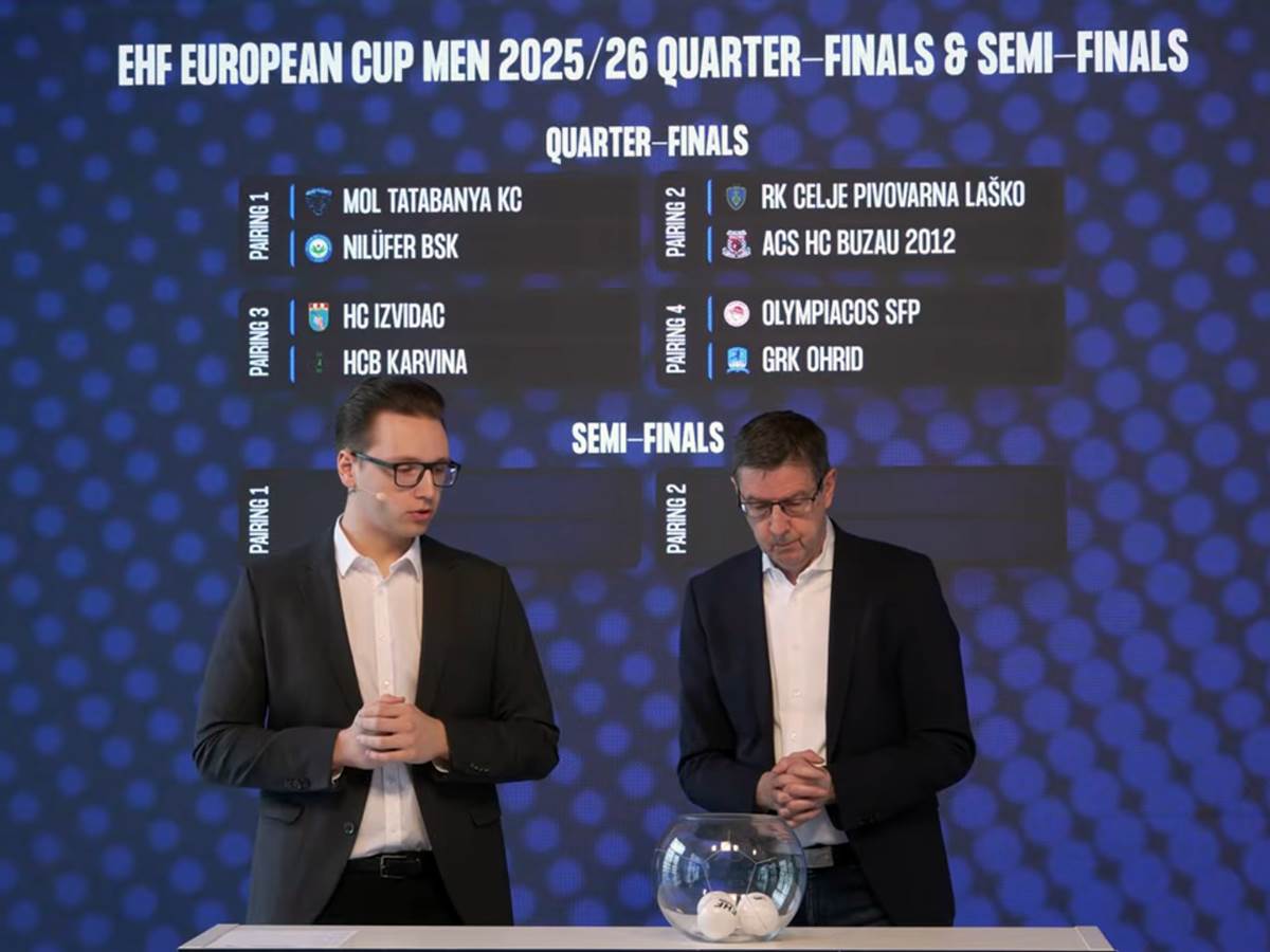  Izviđač protiv Karvine u četvrtfinalu EHF Evropskog kupa 