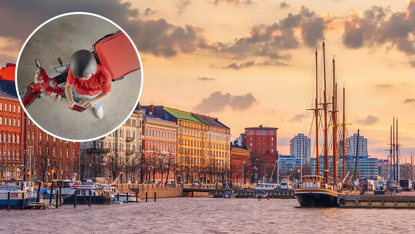  Dostavljači u finskoj plaćaju da rade 