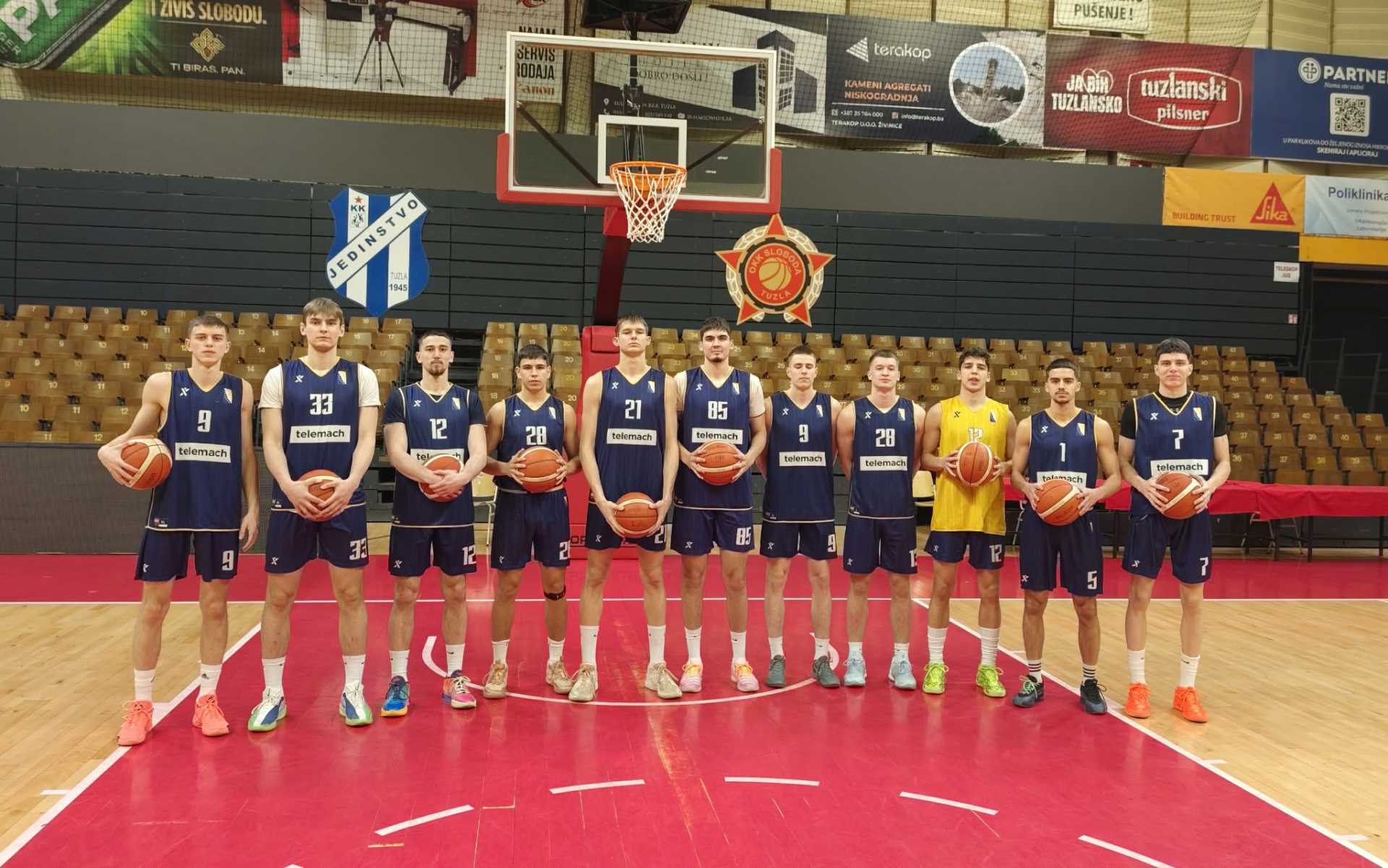  Okupila se košarkaška reprezentacija BiH do 20 godina 