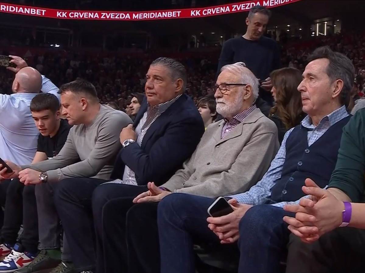  Miško Ražnatović gledao Crvenu zvezdu u Areni 