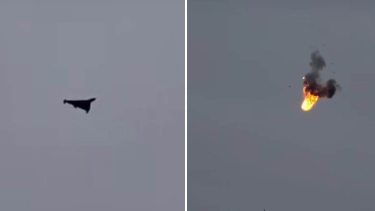  Uništavanje ruskog drona iznad Srbije 