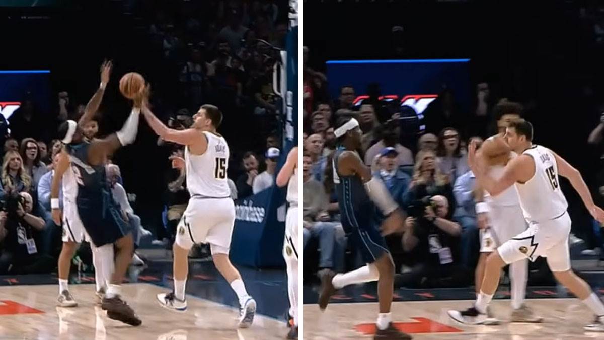  Šej Gildžus Aleksander pogodio loptom Nikolu Jokića 