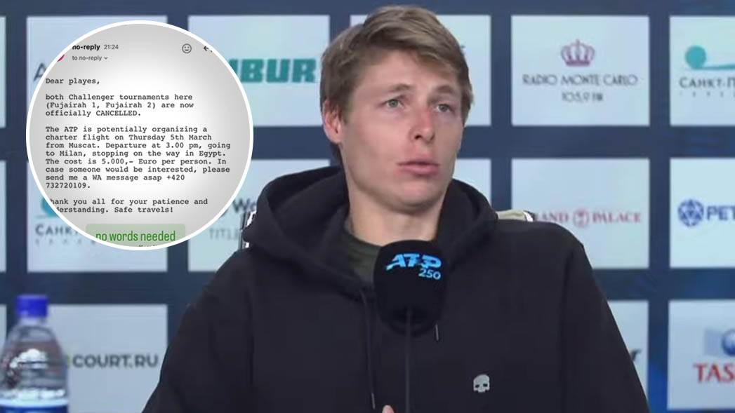  ATP tražio teniserima 5000 evra da ig izbavi iz Dubaija 