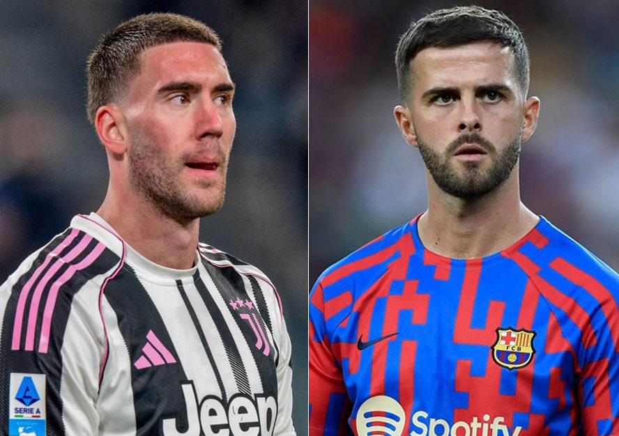  Miralem Pjanić savjetuje Dušana Vlahovića 