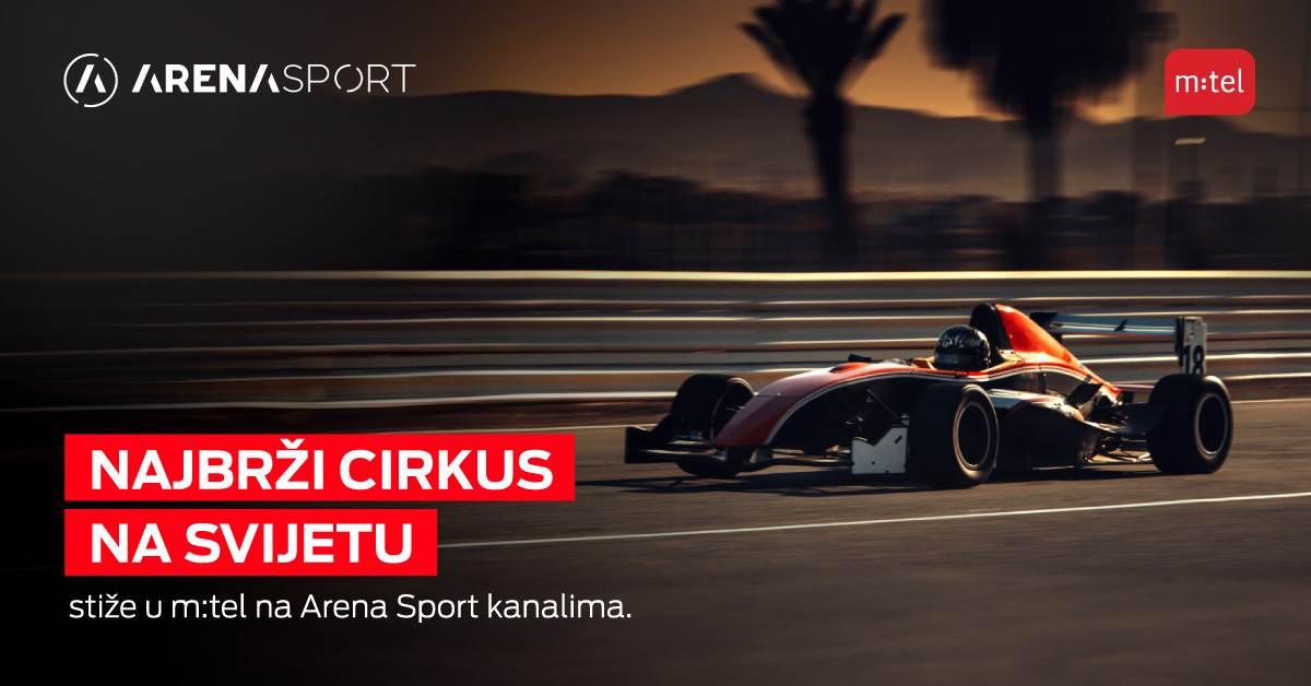  Nova sezona Formule 1 stiže uživo na Arena Sport TV 