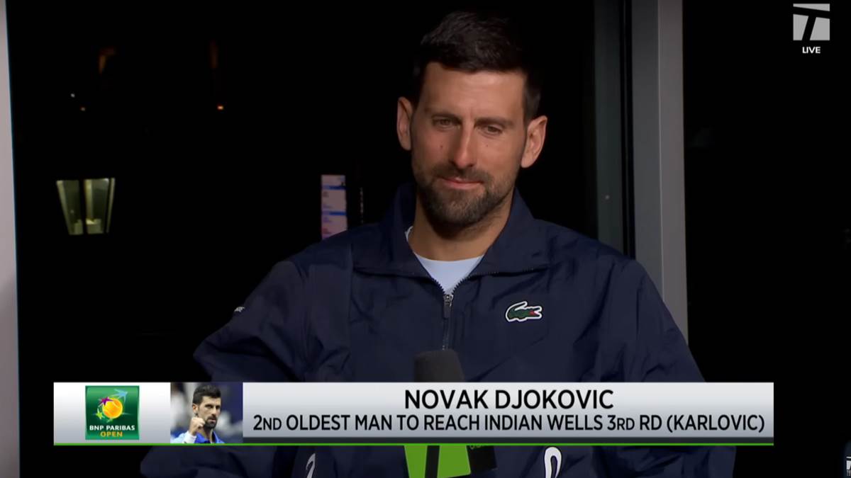  novak djokovic trazio da promijene natpis drugi najstariji 