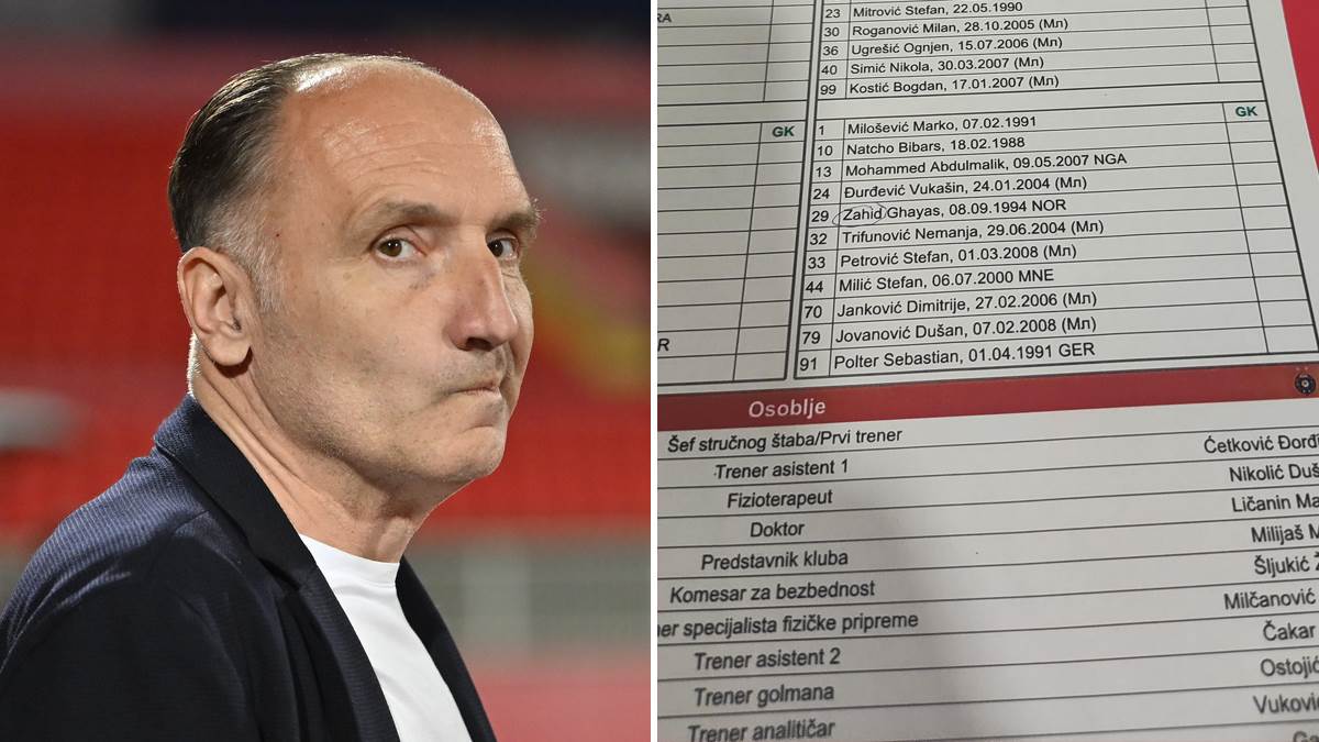  damir cakar nije trener partizana pise u protokolu 