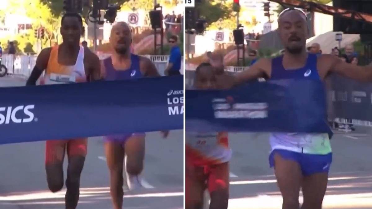  najludja maratonska trka pobjednik pobijedio za 0 01 sekund  