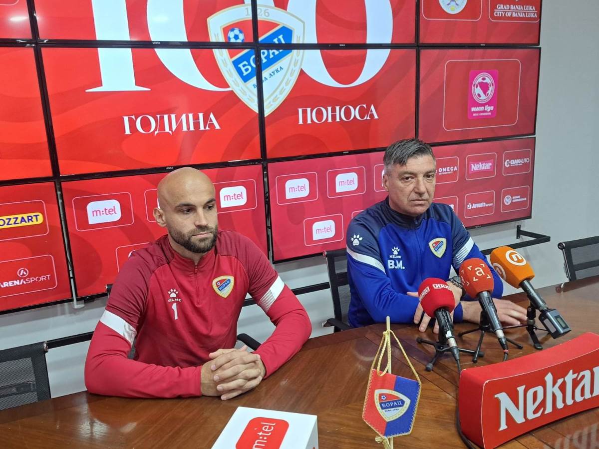  Željezničar Borac najava Vinko Marinović i Luka Juričić 