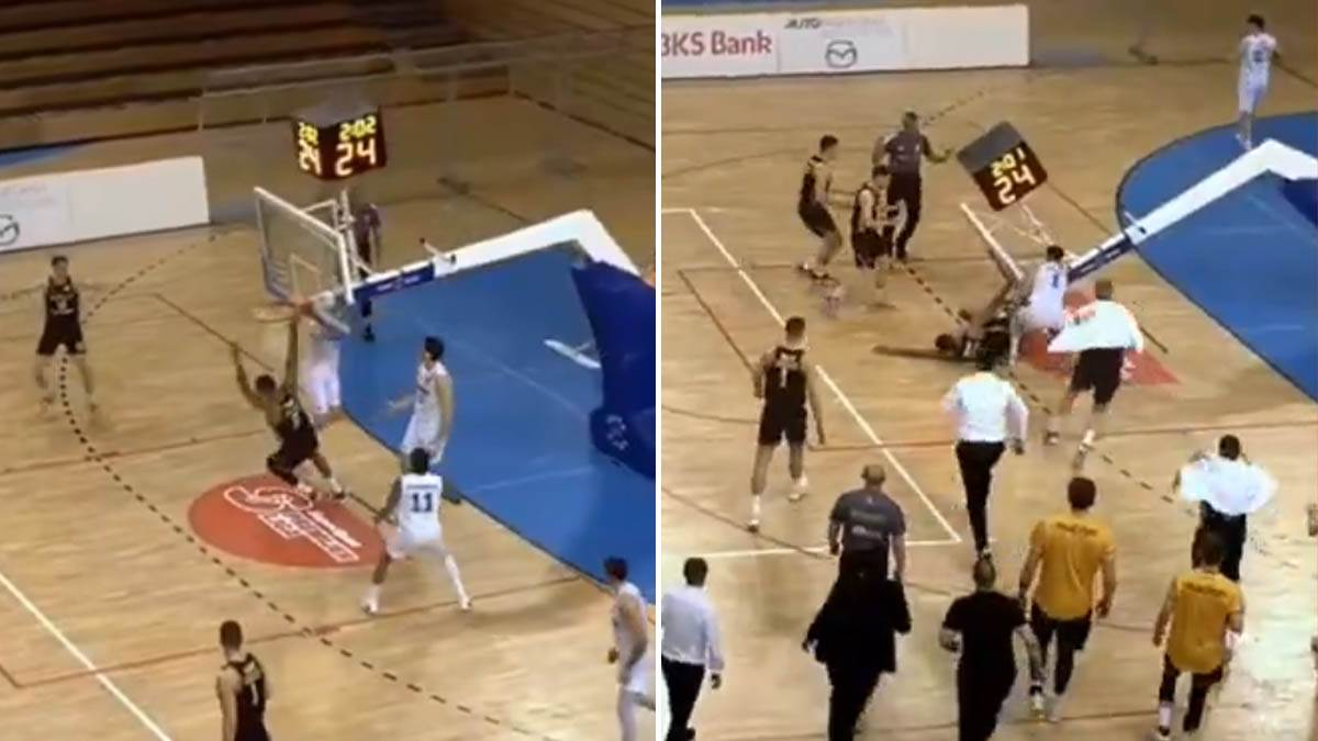  Pala konstrukcija kosa na mecu splita 