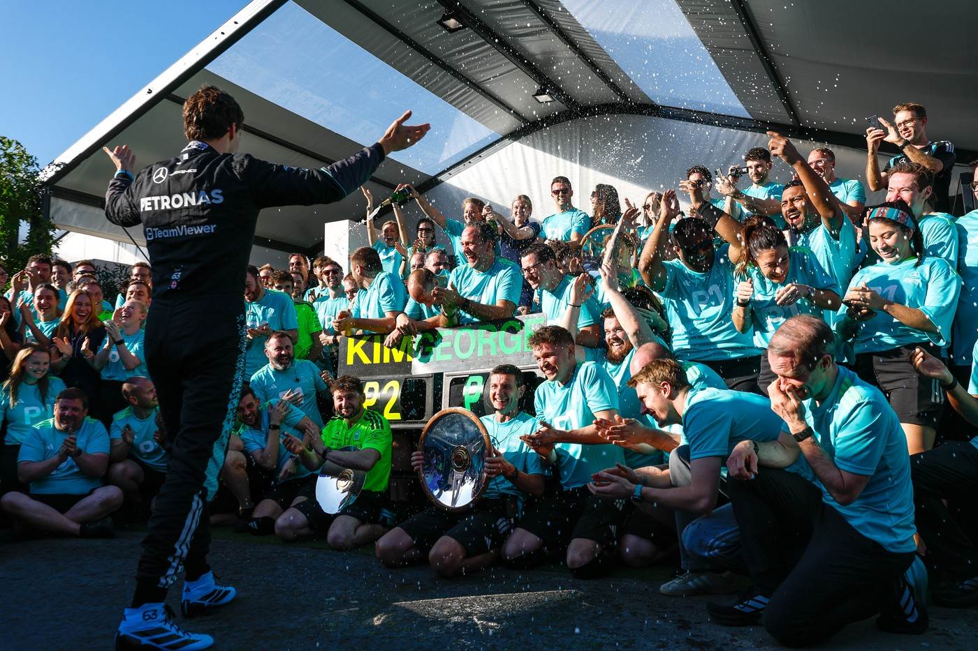  Džordž Rasel najbrži u sprintu u Kini 