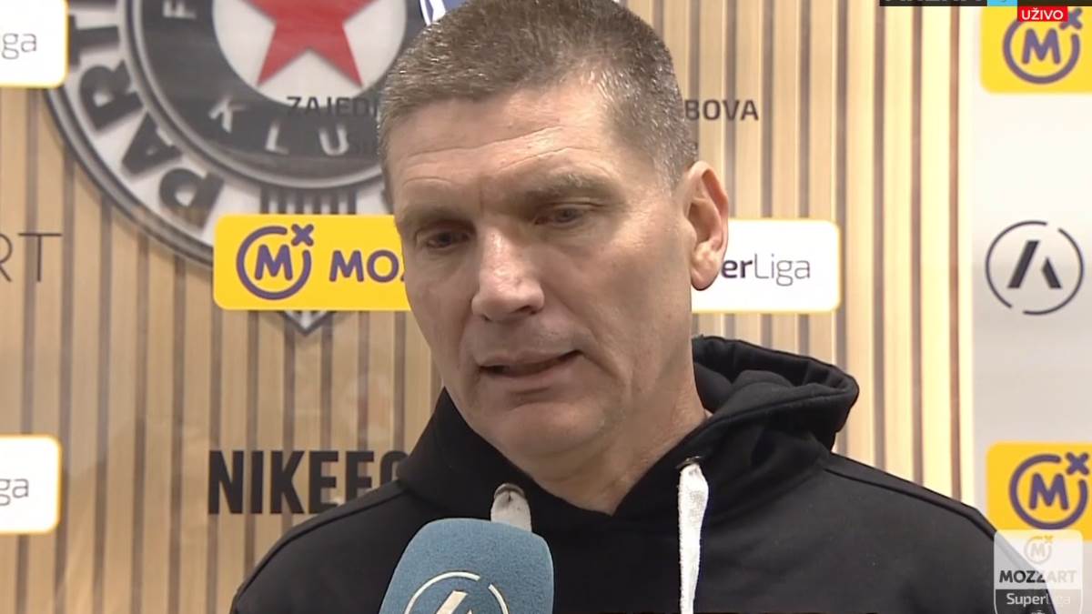  Srđan Blagojević o utakmici Partizan TSC 