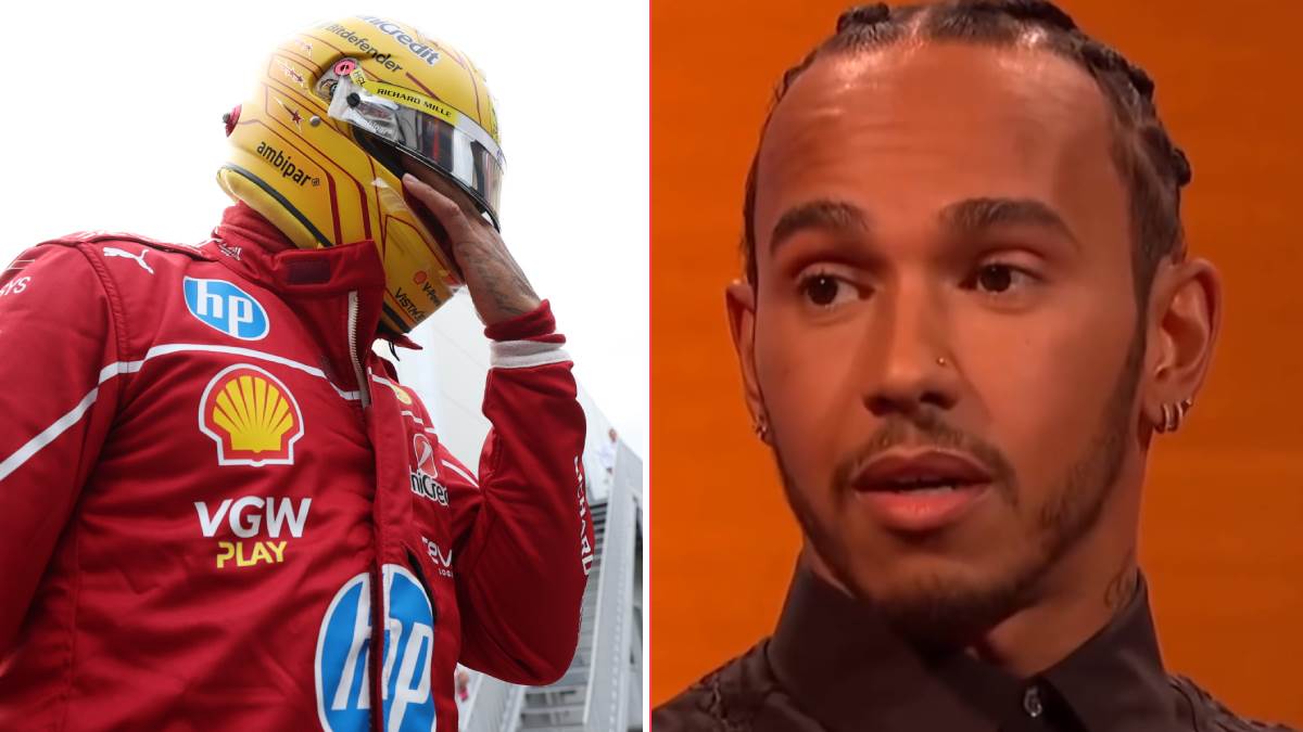  Luis Hamilton o naporima vozača tokom trke Formule 1 