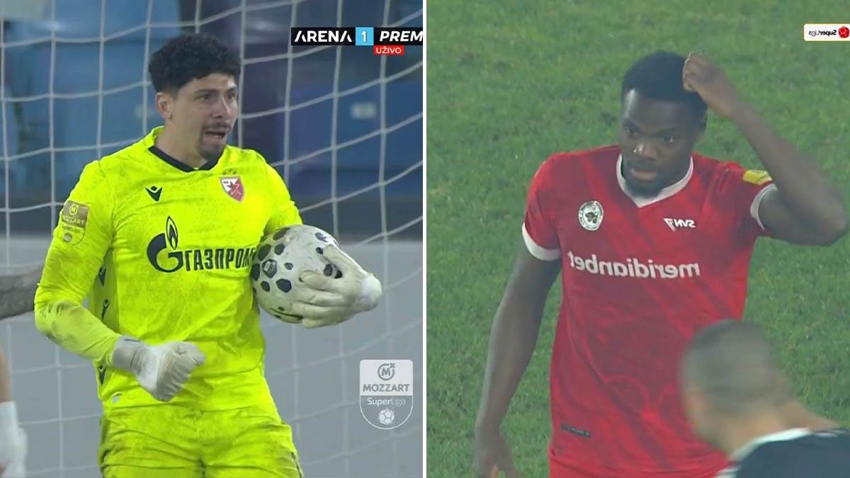  IMT Crvena zvezda Mateuš odbranio penal  