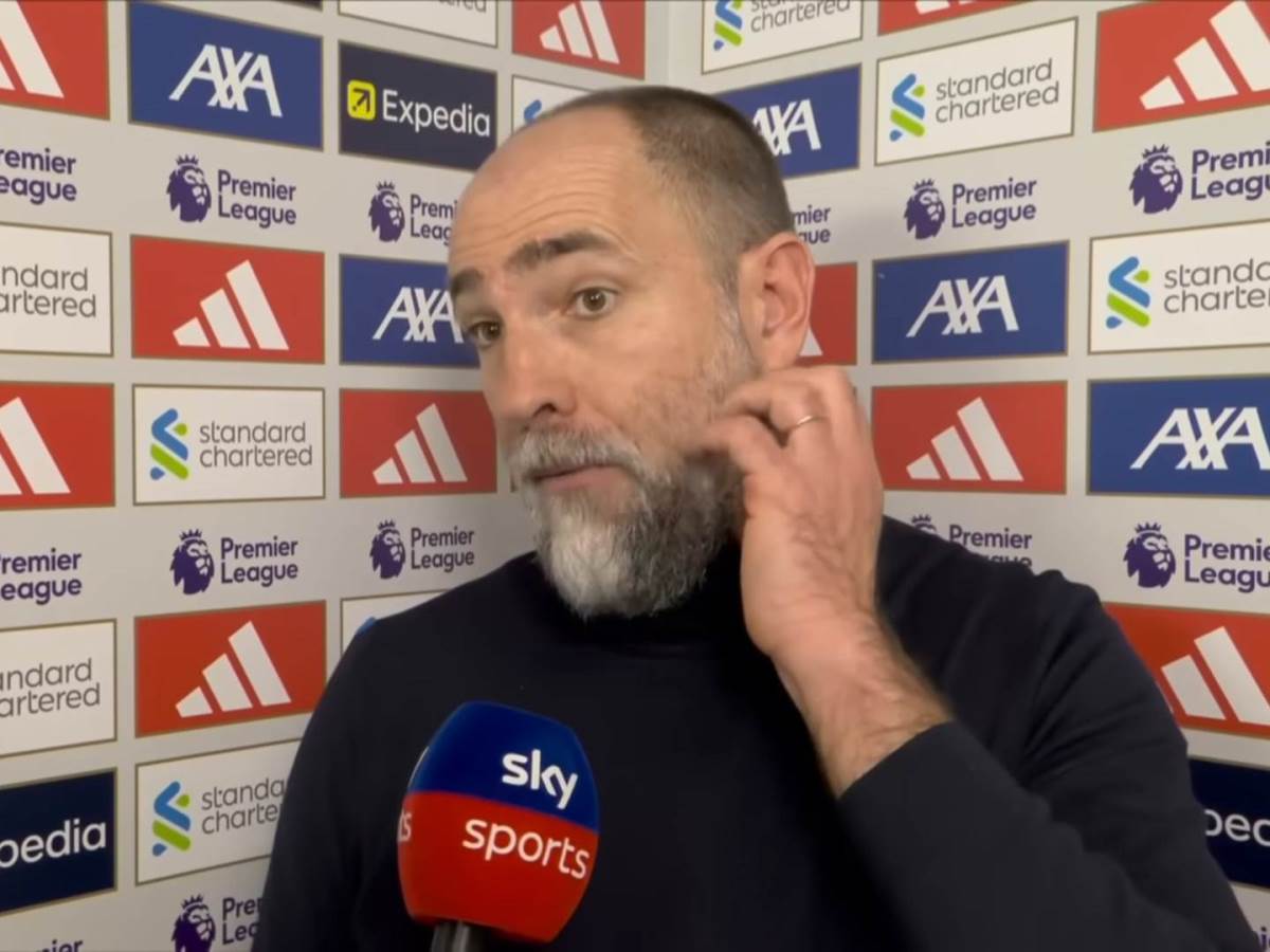  Igor Tudor prekinuo intervju poslije meča Liverpul Totenhem 
