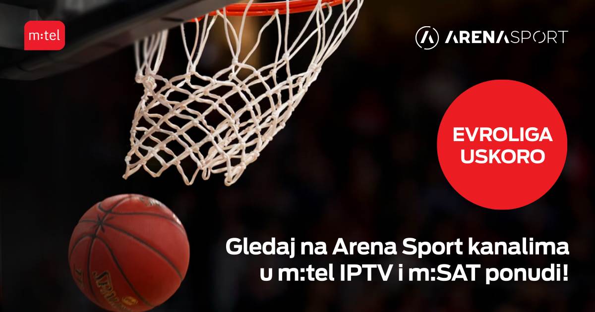  Evroliga na mtel sportskim kanalima 