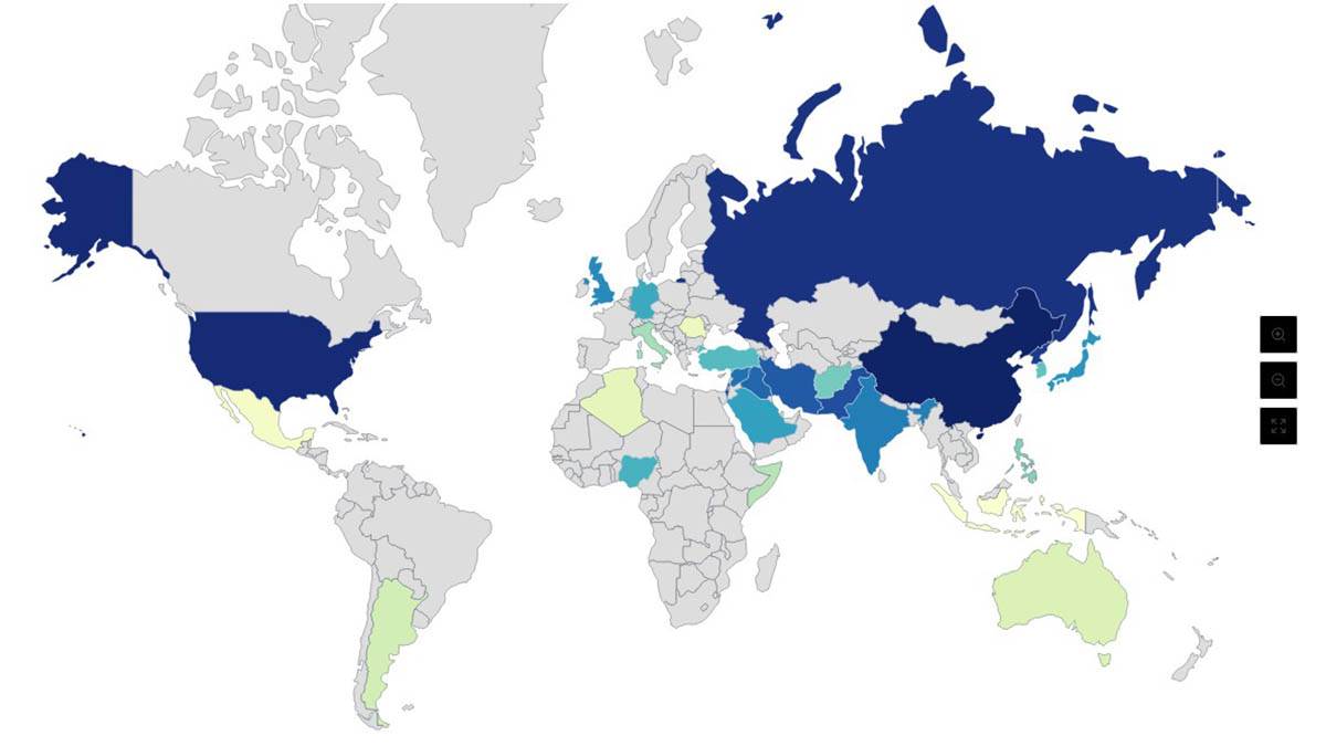  Lista najomraženijih zemalja na svijetu u 2026 