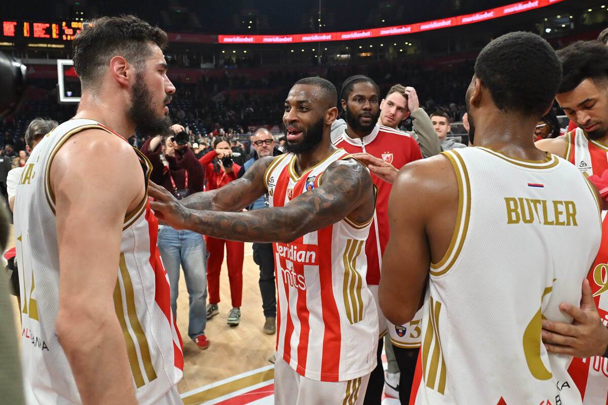  Crvena zvezda ostvarila najveći broj pobjeda u Evroligi 