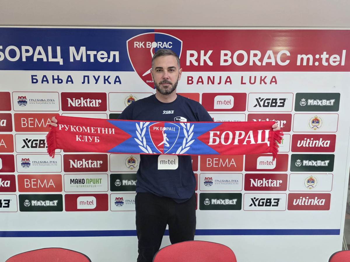  Mirko Mikić trener RK Borac do ljeta 2028. godine 