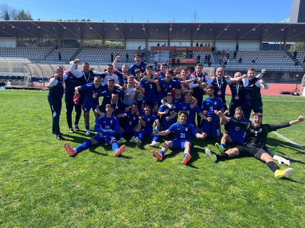  U19 reprezentacija Srbije pobijedila Englesku 