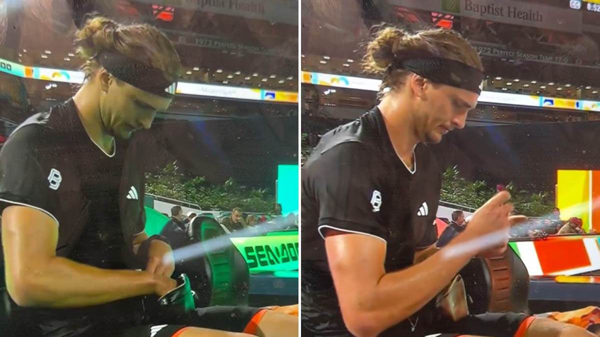  Alensadar Zverev uzima injekcije sa insulinom 