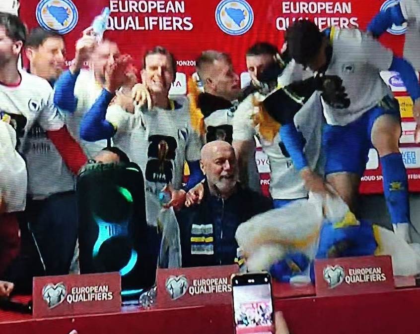  Reprezentativci BIH prekinuli konferenciju za novinare selektora Sergeja Barbareza 