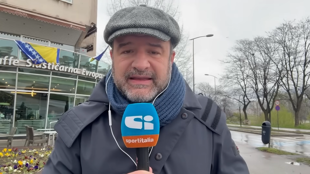  Italijanski novinar Tankredo Palmeri u Zenici  