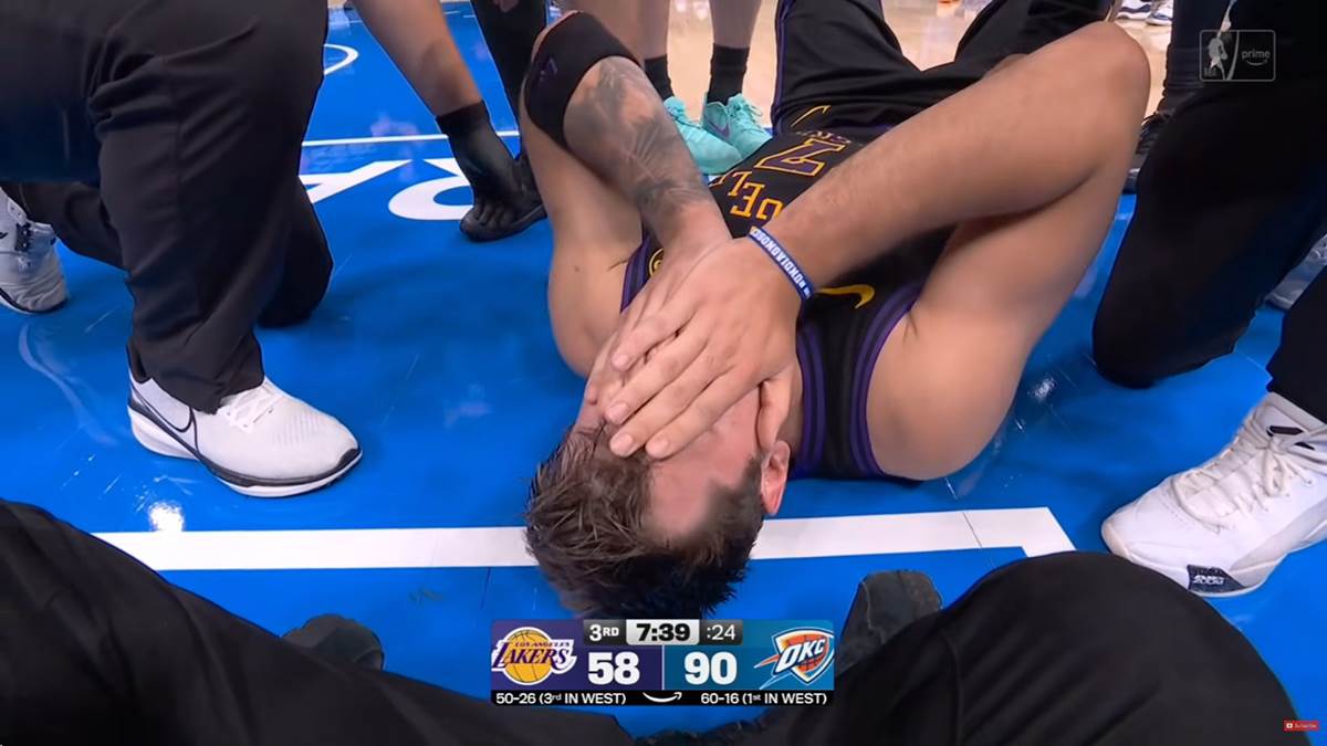  Luka Dončić povrijeđen 