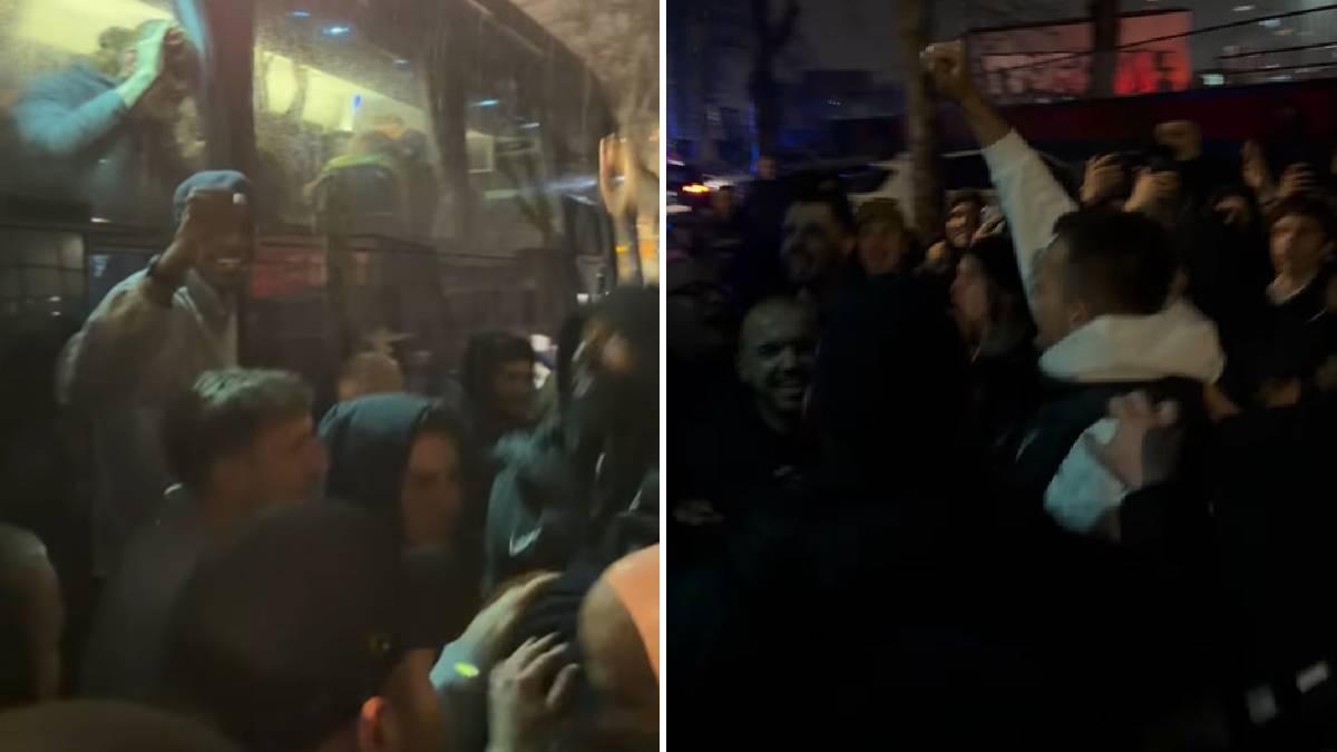  Igrači Partizana slavili sa Grobarima trijumf u vječitom derbiju 