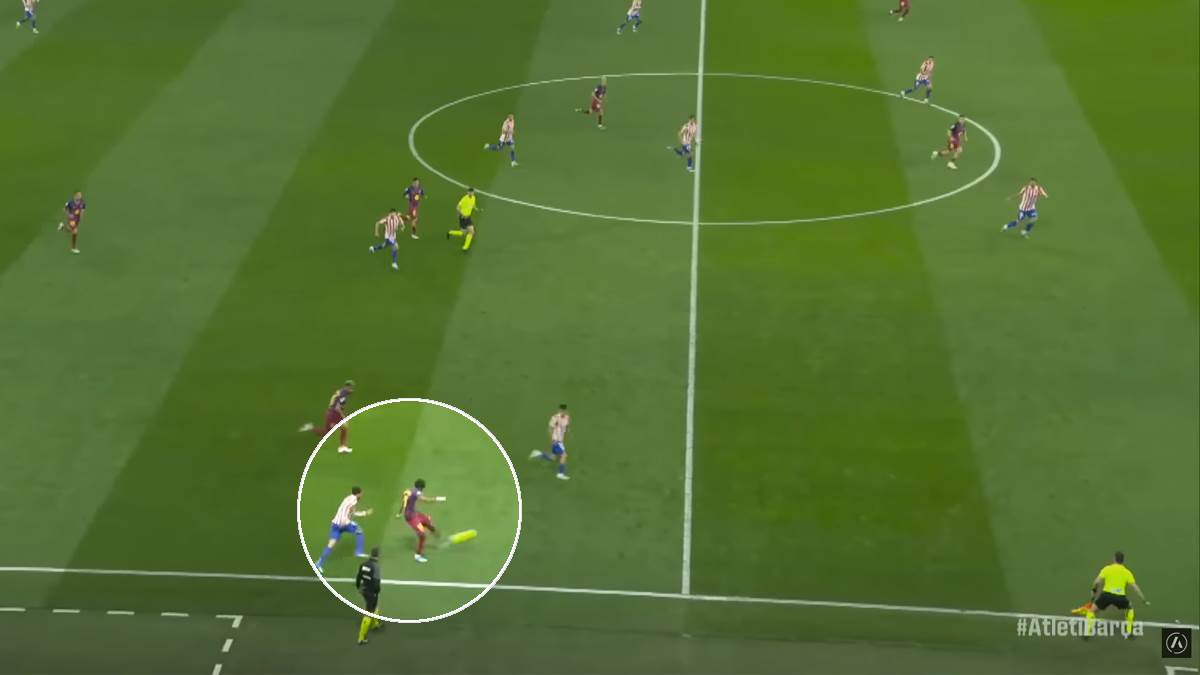  Atletiko Barselona potez Lamina Jamala  