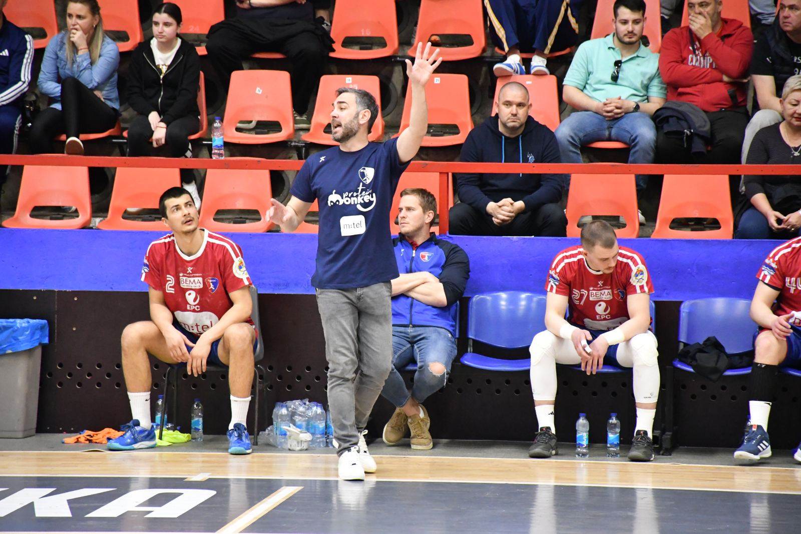  Mirko Mikić i David momić poslije meča Borac - Krivaja 