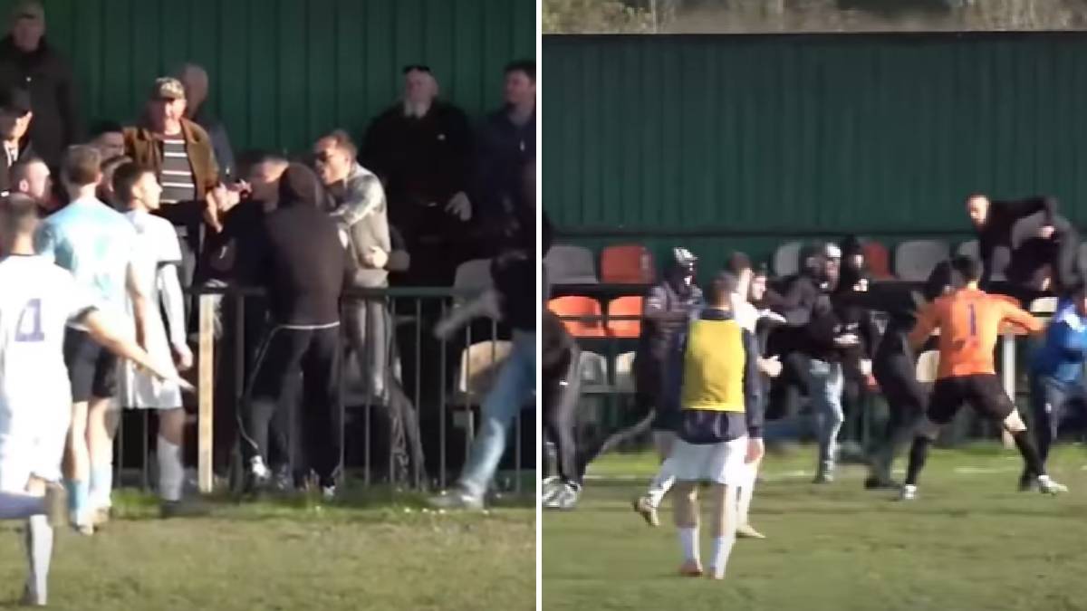  Tuča igrača i navijača u Srpskoj ligi  