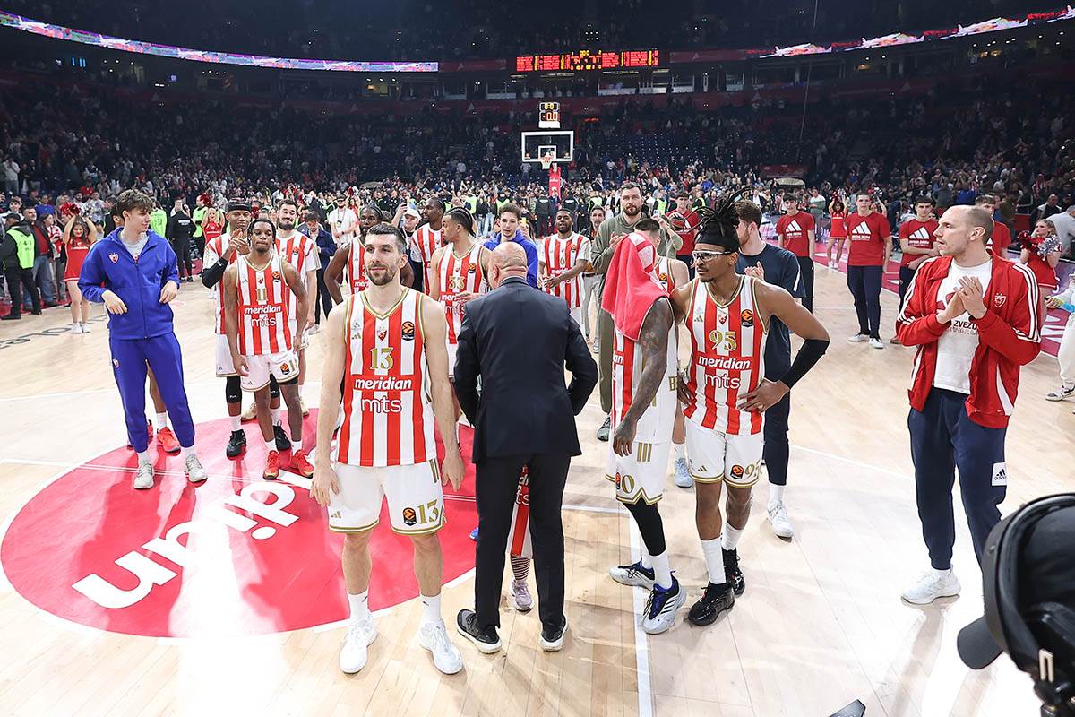  Kako Crvena zvezda može do četvrtfinala Evrolige 