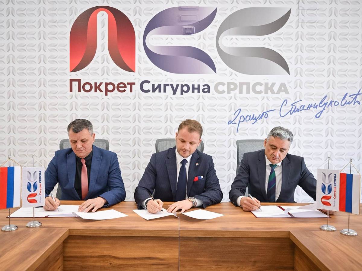  Pokretu Sigurna Srpska pristupile dvije stranke 