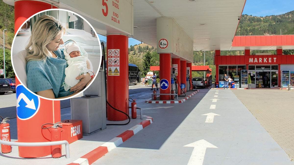  Beba rođena na pumpi kod Malog Požarevca 