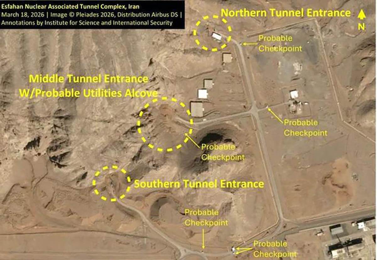  Iran dodatno utvrđuje nuklearni kompleks u Isfahanu 