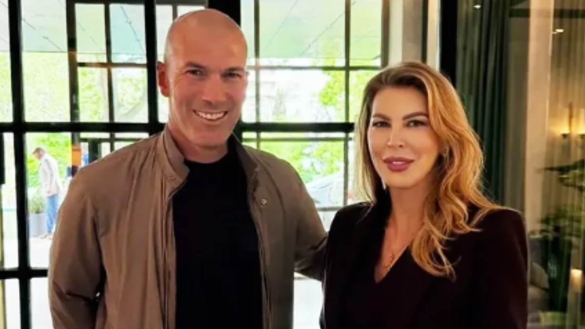  Milka Forcan sa Zinedinom Zidanom 