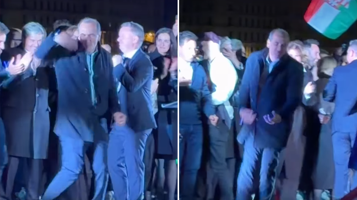  Mađarski ljekar pleše nakon pobjede Mađara 