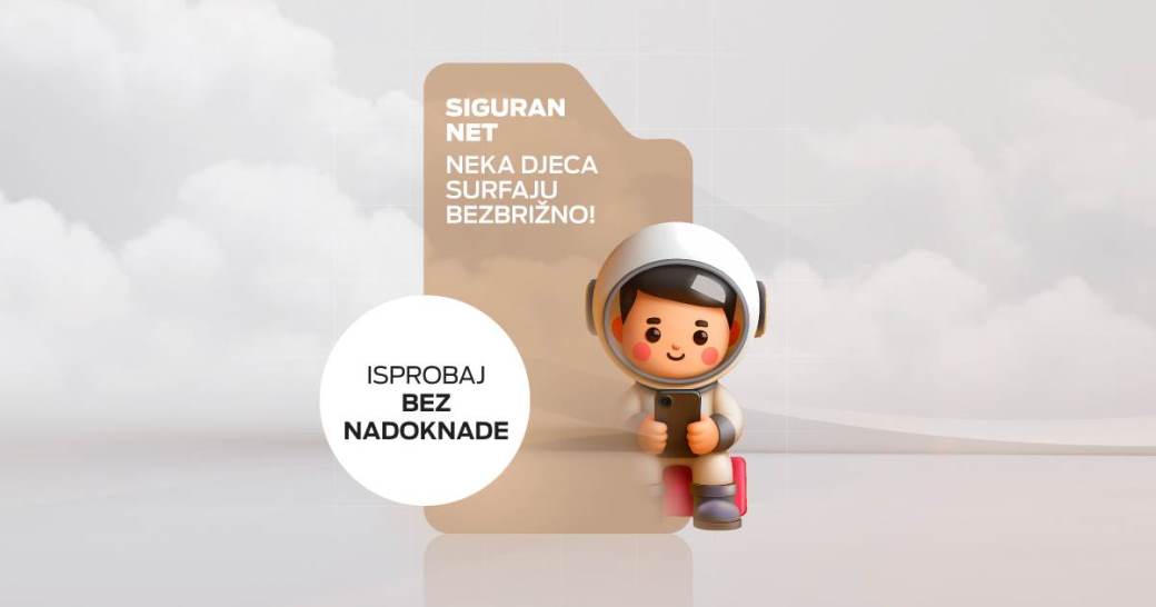 Siguran NET m:tel – zaštita djece i uređaja na internetu uz 60 dana besplatno 