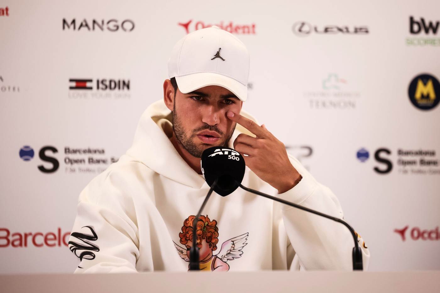  Karlos Alkaraz o povredi u Barseloni 