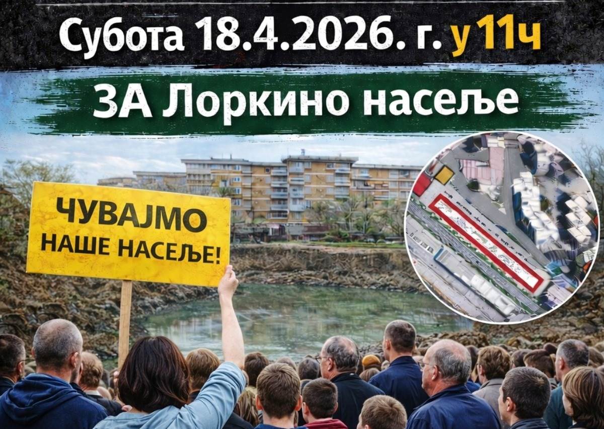  lorkino naselje protest 
