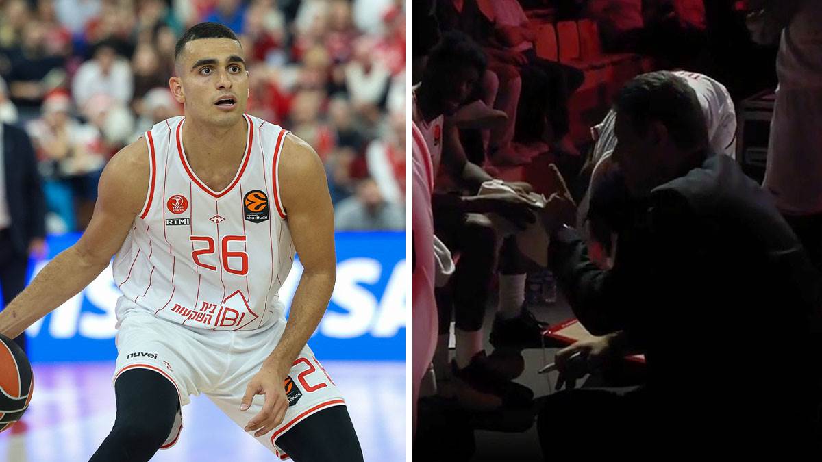  Dimitris Itudis ljut na košarkaše Hapoela 