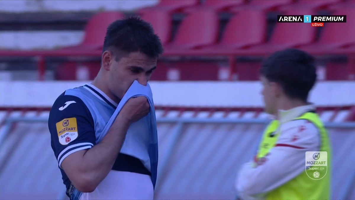  sinisa tanjga place zbog crvenog kartona na zvezda vojvodina 