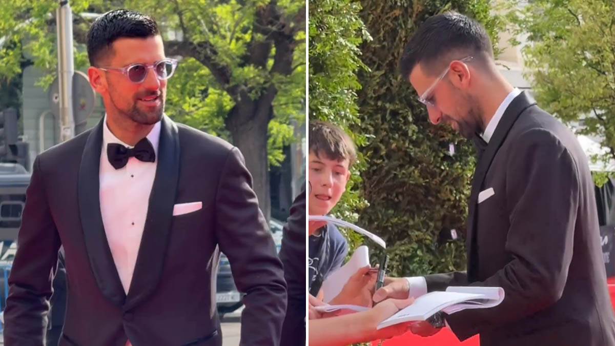  Novak Đoković na dodjeli Laureus nagrada  