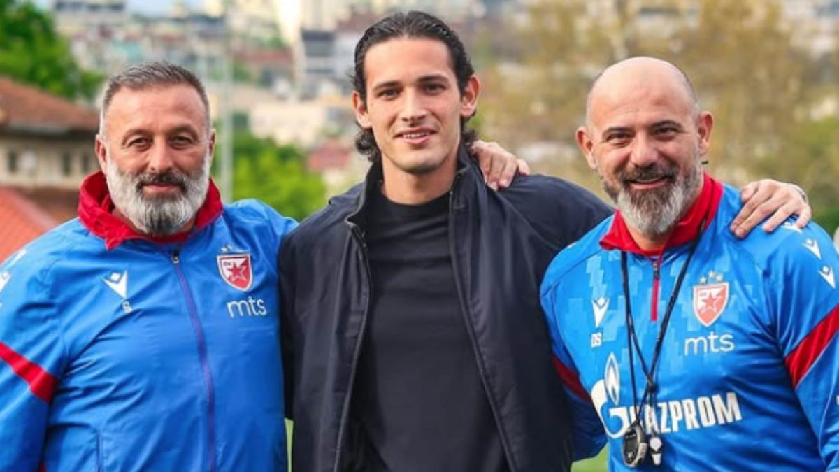  sin sinise mihajlovica dusan na treningu zvezde kod stankovica 